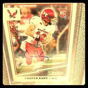 Panini Classics Cooper Kupp Auto Rookie card
